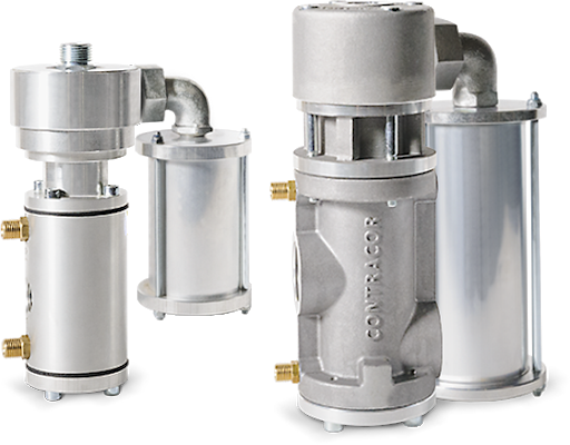 KO-venttiili, RCV täydellinen 1 1/4" "ohjain"