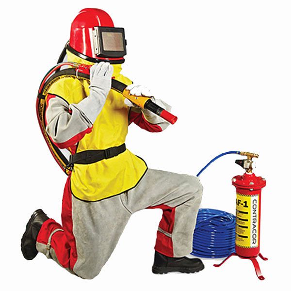 Suojainpaketti Comfort, Puhalluskypärä, suodatin ilmal.