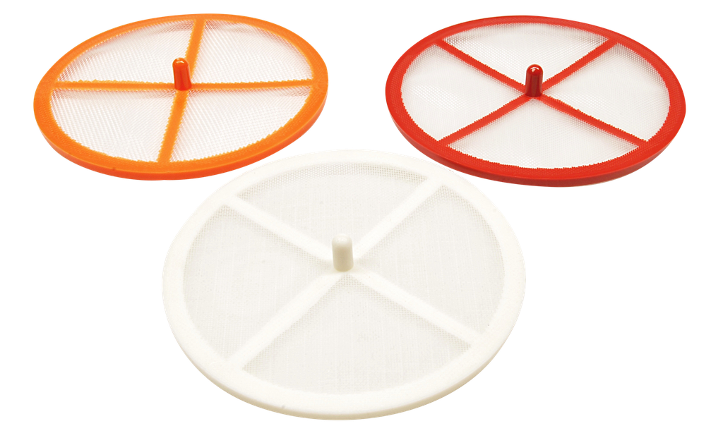 LAUTASSUODATIN NYLON 87MM 30 MESH ORANSSI