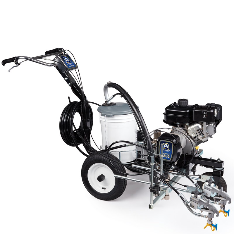 AIRLESSCO SURE STRIPE 4350 TIEMERKINTÄLAITE, 2 PISTOOLIA