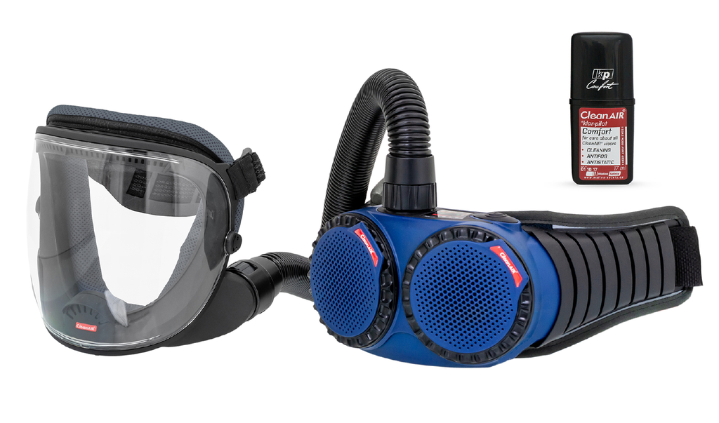 Puhallinpaketti CleanAir AerGO+ Unimask, Ready pack