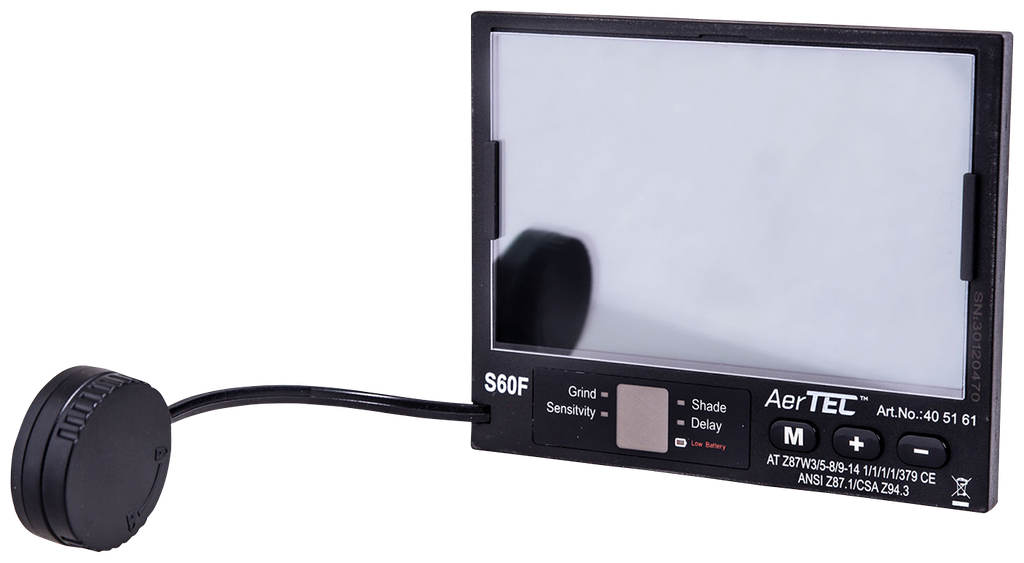 Hitsausvisiiri, Omnira Combi Air, Automaattikasetti S60F