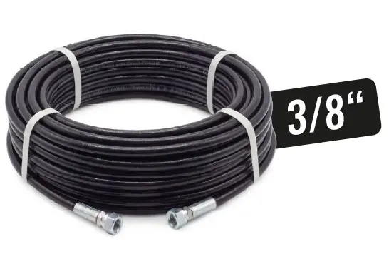 Easyflex korkeapaineletku 3/8" 7.5 M WP 330bar teräskudos
