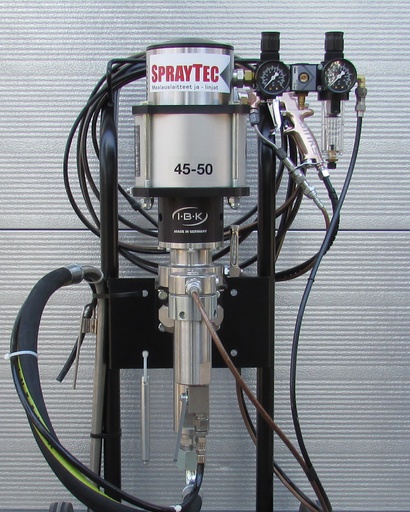 [K-4104550] IBK Korkeapainepumppu 45-50 seinätelineellä ja öljyllä