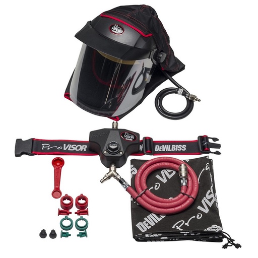 [D-PROV-650] PRO VISOR 650 TÄYDELLINEN KYPÄRÄ+RAITISILMASYÖTTÖ