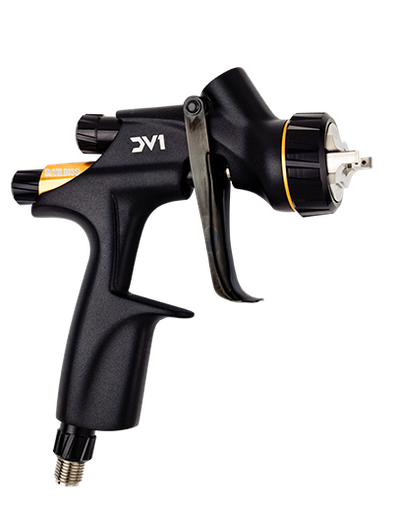 [D-DV1-U-000-13-C1+] Devilbiss DV1 ilman yläsäiliötä, 1.3MM nestesuutin, Clear Coat