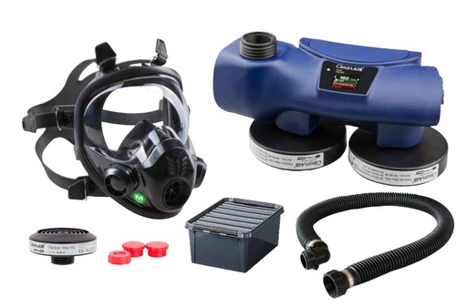 [ST-805300707] Asbestipaketti CA Chemical 2F + Kokonaamari GX02